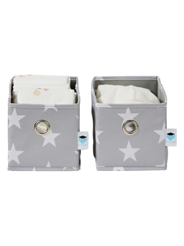 STORE IT 2er-Set: Organizer in Grau - (B)15 x (H)15 x (T)30 cm