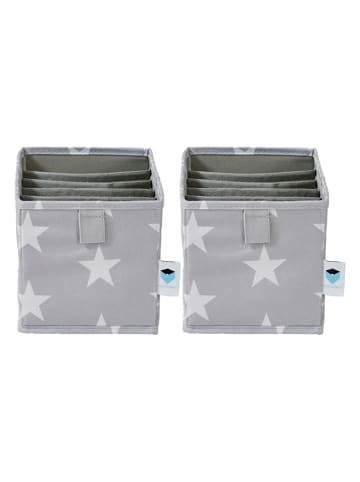 STORE IT 2er-Set: Schubladenorganizer in Grau - (B)15 x (H)15 x (T)30 cm