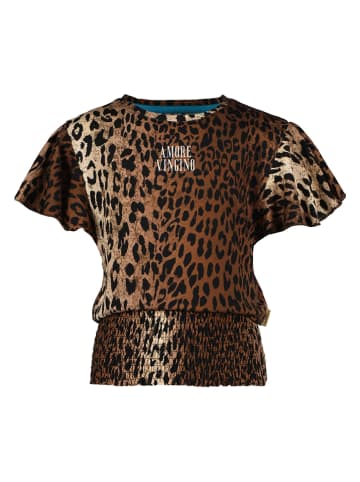 Vingino Shirt in Braun/ Bunt