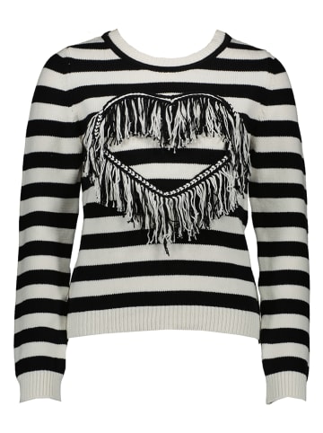 Twinset Sweter w kolorze czarno-białym