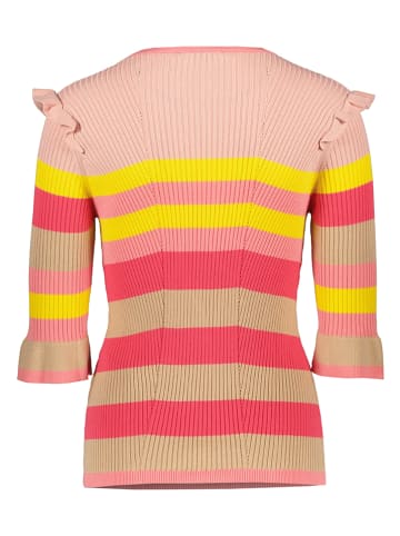 Twinset Pullover in Rosa/ Bunt