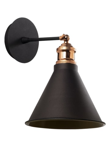 Opviq Wandlamp zwart - (B)20 x (H)29 cm