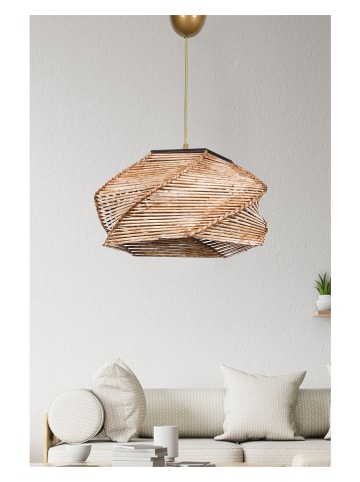 Opviq Lampa wisząca w kolorze jasnobrązowym - Ø 36 cm