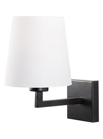 Opviq Wandlamp wit/zwart - (B)18 x (H)30 cm