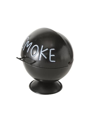 Boltze Stormasbak "Wiki" zwart - Ø 15 cm