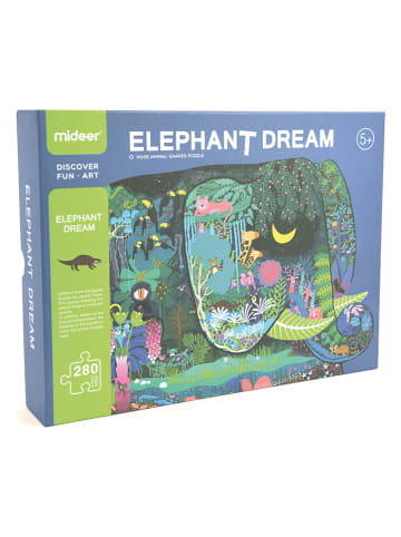 Andreu Toys 280-częściowe puzzle "Elephant Dream" - 5+