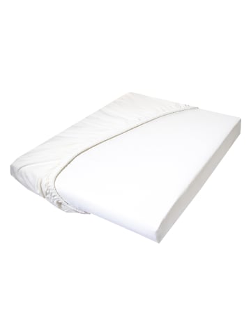 Avance Premium jersey hoeslaken „Cotton Stretch“ wit