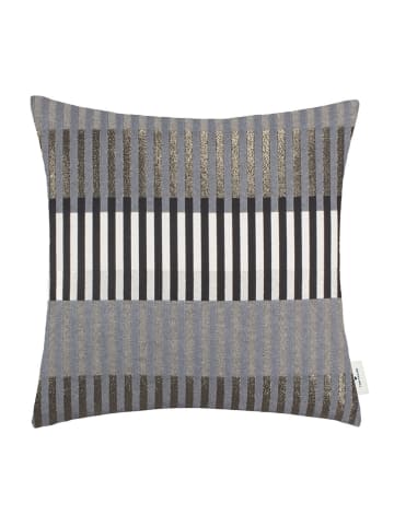 Tom Tailor home Poszewka "Glamour Stripe" w kolorze czarnym na poduszkę