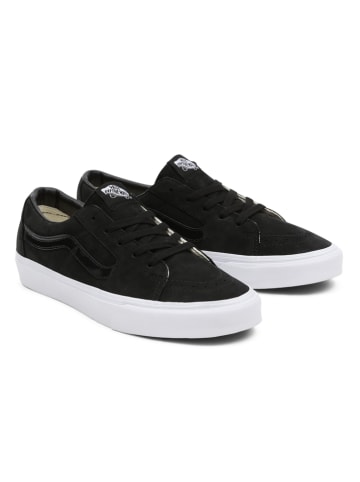 Vans Leren sneakers "SK8-Low" zwart