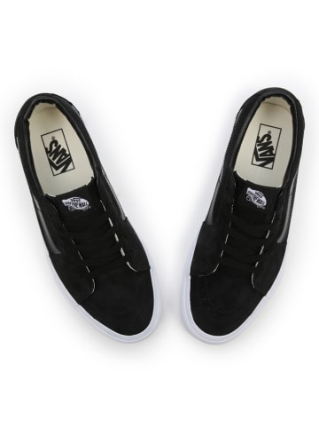 Vans Skórzane sneakersy "Sk8-Low" w kolorze czarnym