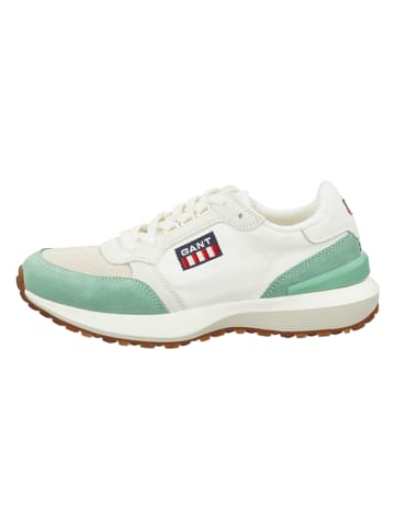 GANT Footwear Sneakersy "Abrilake" w kolorze turkusowo-kremowym