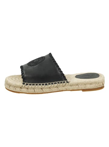 GANT Footwear Skórzane klapki "St Bay" w kolorze czarnym