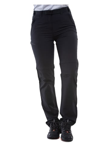 Icepeak Spodnie funkcyjne Zipp-Off "Blocton" w kolorze czarnym