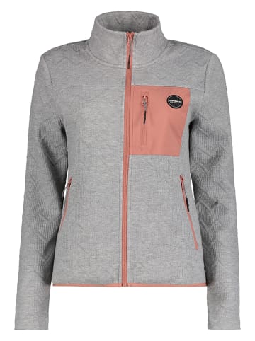 Icepeak Kurtka polarowa "Amenia" w kolorze szarym