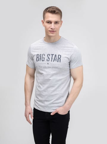 BIG STAR Koszulka w kolorze szarym