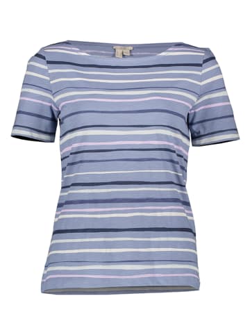 ESPRIT Koszulka w kolorze niebieskim ze wzorem