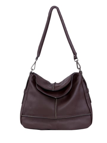 FREDs BRUDER Leren shopper "Vanilla" bruin - (B)35 x (H)41 x (D)15 cm