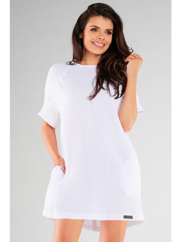 INFINITE YOU Sukienka w kolorze białym