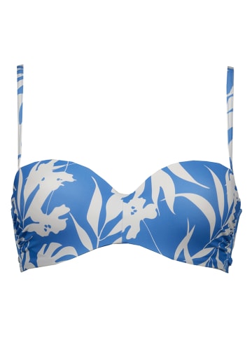 Roxy Biustonosz bikini "Love The Beach Vibe" w kolorze niebieskim