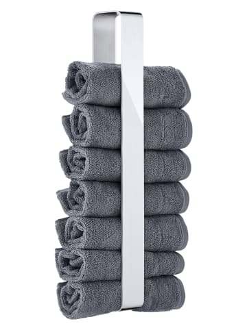 Blomus Handdoekhouder "Nexio" zilverkleurig - (B)8 x (H)47 x (D)4,5 cm