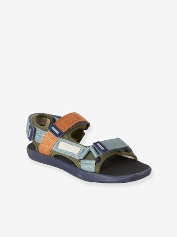 vertbaudet Sandalen donkerblauw/meerkleurig