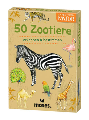moses. Kartenset "Expedition Natur 50 Zootiere" - ab 6 Jahren