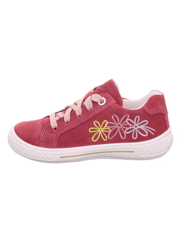 superfit Leder-Sneakers "Tensy" in Rosa