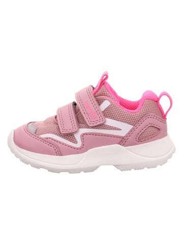 Superfit Sneakersy "Rush" w kolorze różowym