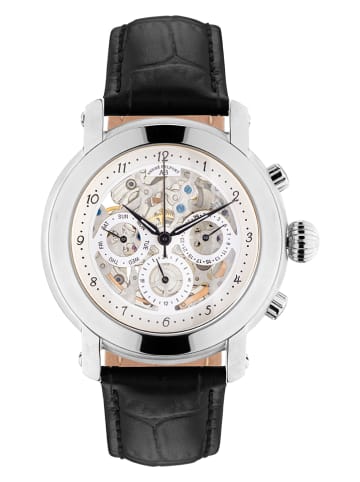 Andre Belfort Automatisch horloge "Intemporelle" zilverkleurig/zwart/wit