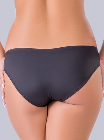 Valea Slip "Teofila" zwart/meerkleurig