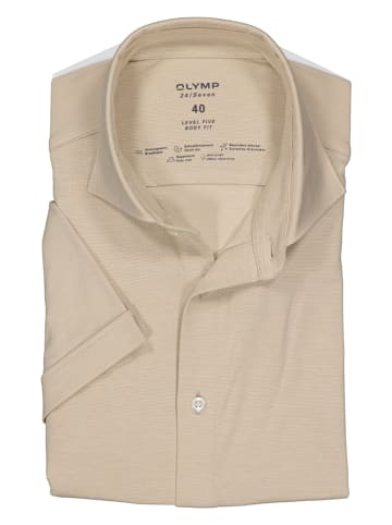 OLYMP Hemd "Level 5" - Body fit - in Beige