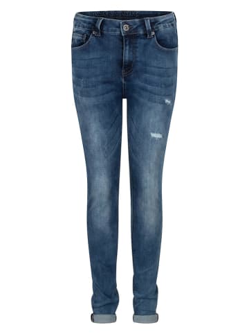 INDIAN BLUE JEANS Spijkerbroek "Jay" - tapered fit - blauw