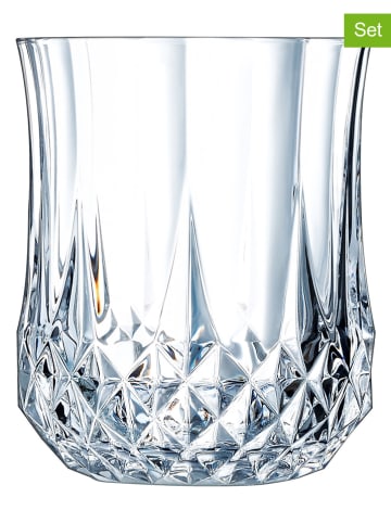 CRISTAL D´ARQUES 6er-Set: Gläser "Longchamp" - 230 ml