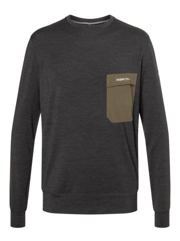 super.natural Longsleeve "Alpine" antraciet