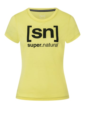 super.natural Shirt "Essential" geel