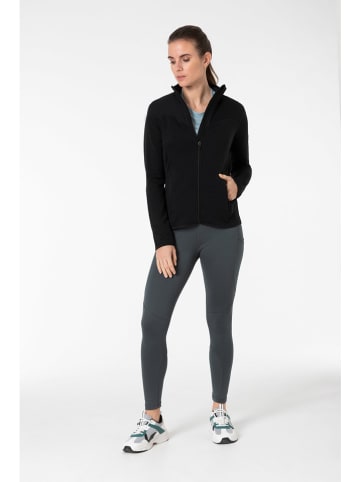 super.natural Fleece vest "Alpine" zwart