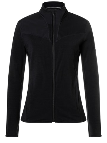 super.natural Fleecejacke "Alpine" in Schwarz