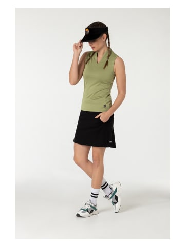 super.natural Top sportowy w kolorze khaki