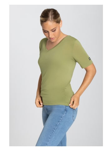 super.natural Shirt "Adventure" kaki
