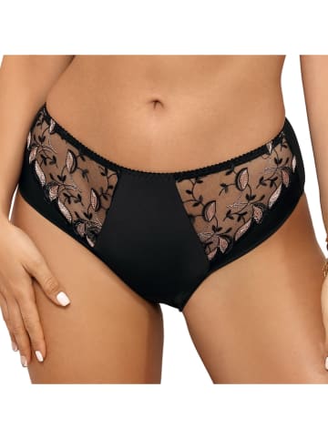 Wiesmann Pełne figi high waist "Yvonne" w kolorze czarnym