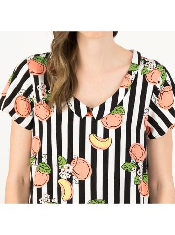 Blutsgeschwister Bluse "Feed the birds pick the peachies" in Bunt