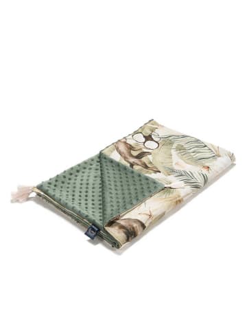 La Millou Wende-Wohndecke "Light" in Beige/ Creme/ Khaki