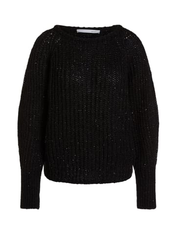 Oui Sweter w kolorze czarnym