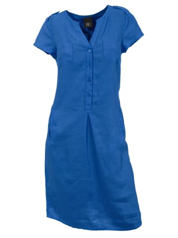 Heine Linnen jurk blauw