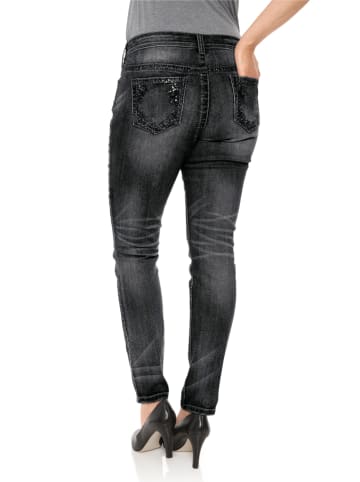 Heine Spijkerbroek - slim fit - zwart