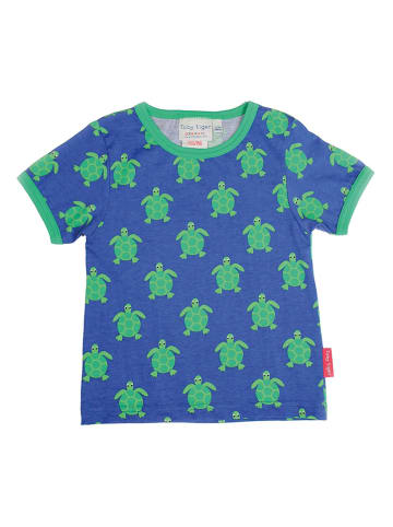 Toby Tiger Shirt blauw/groen