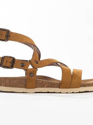 Sunbay Sandalen "Elorza" in Hellbraun