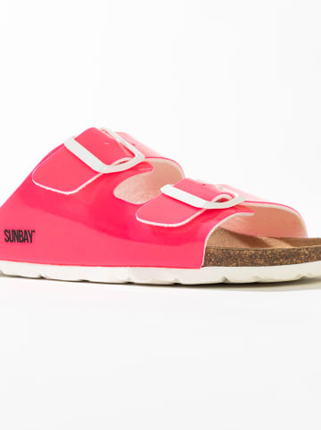 Sunbay Pantoletten "Trefle" in Pink