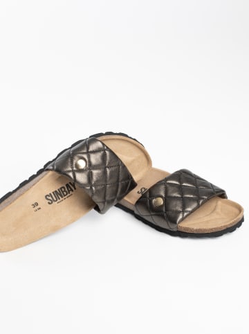 Sunbay Slippers "Dune" zwart