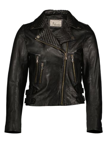 7eleven Lederjacke "Luxy" in Schwarz